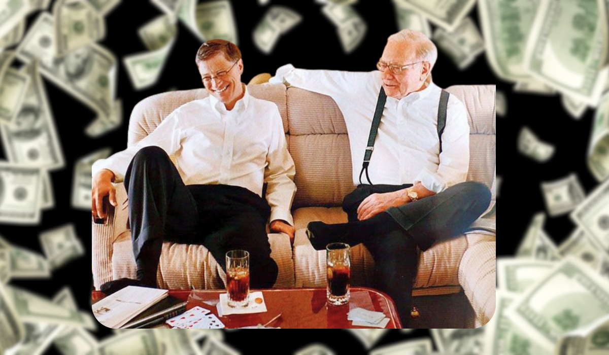photo: Bill Gates and Warner Buffet 
